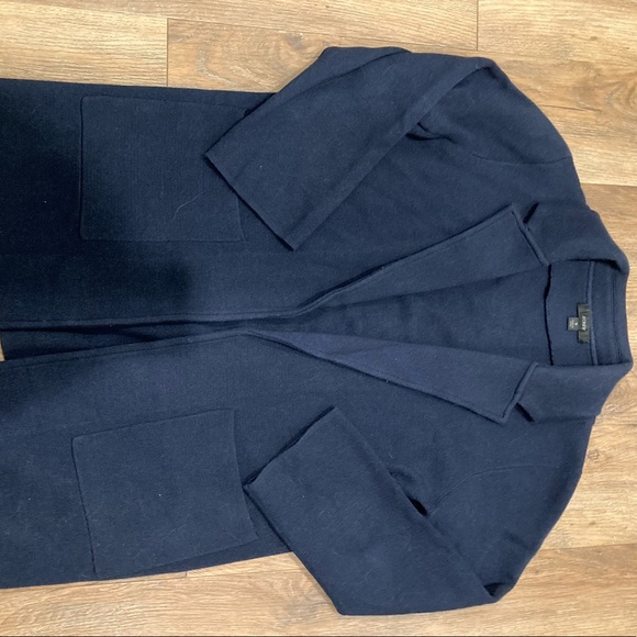 JCrew Sweater Blazer Small Navy
